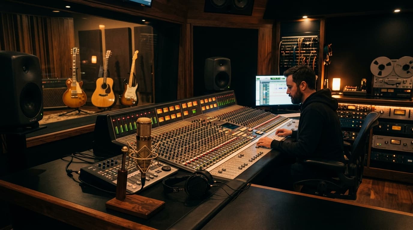 Backstage & Music Recording Studio Production